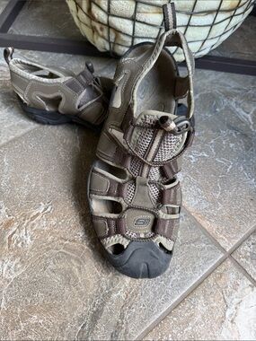 Skechers Brown and Dark Brown Outdoor Sport Sandals